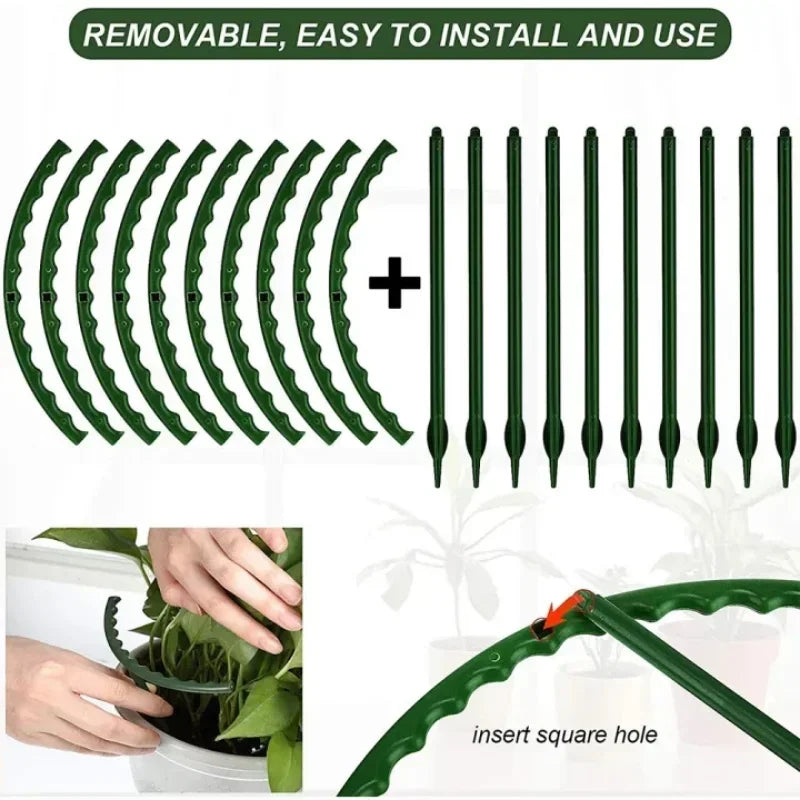 Plastic Plant Support Pile
