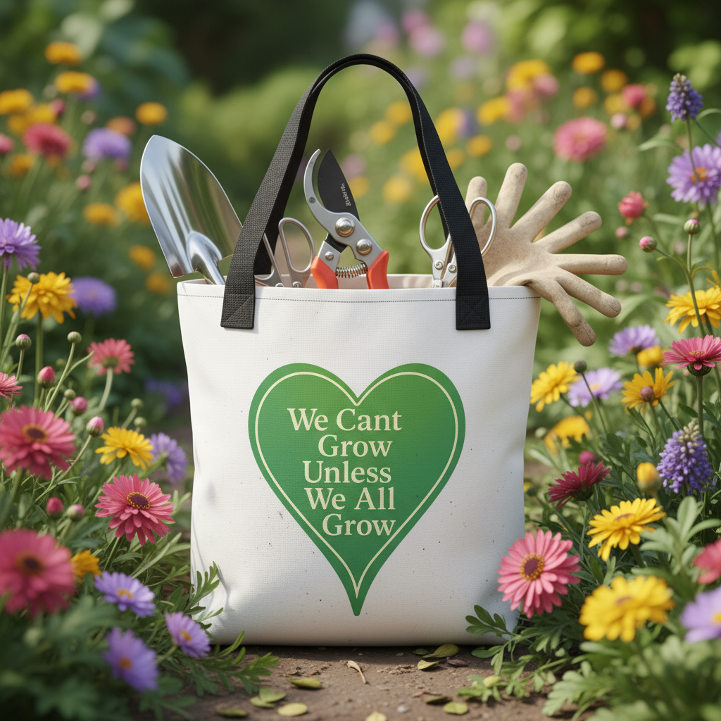 Garden Tool Bag Mockup