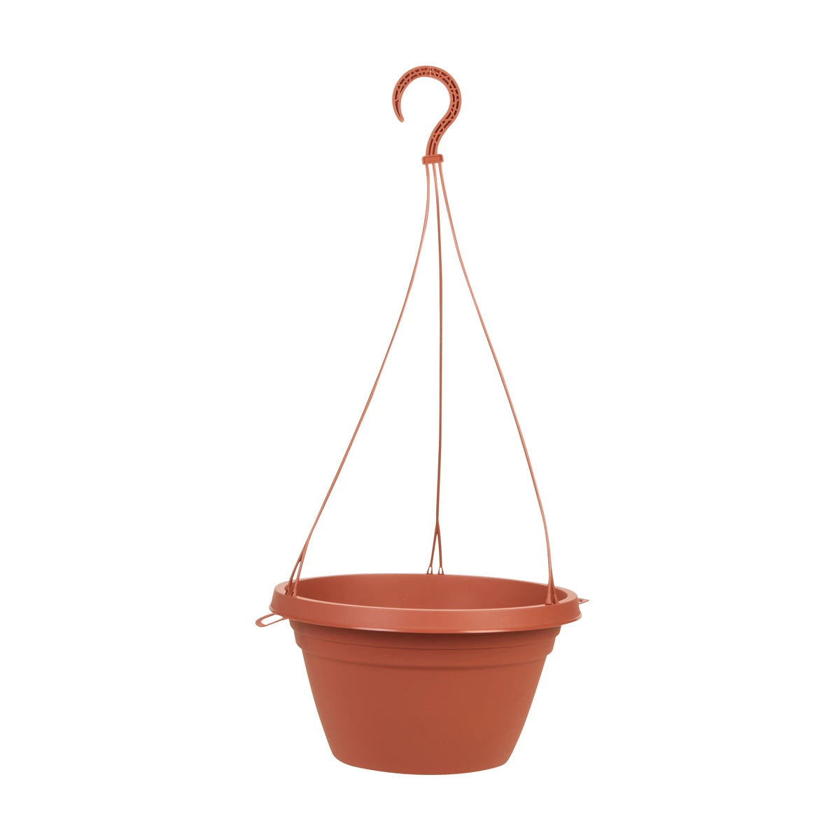 Greenhouse Hanging Basket Planter – 10.5 Inch (Terracotta)