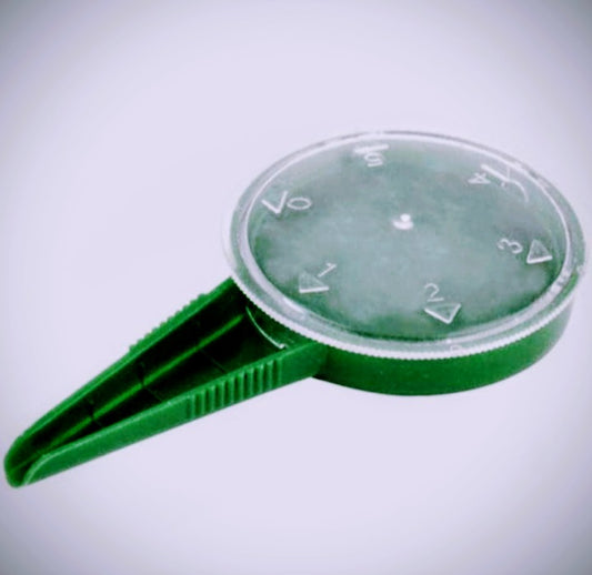 Precision Mini Seed Dispenser – Adjustable Hand Seeder & Sower Tool | The Rooted Greenhouse Collective